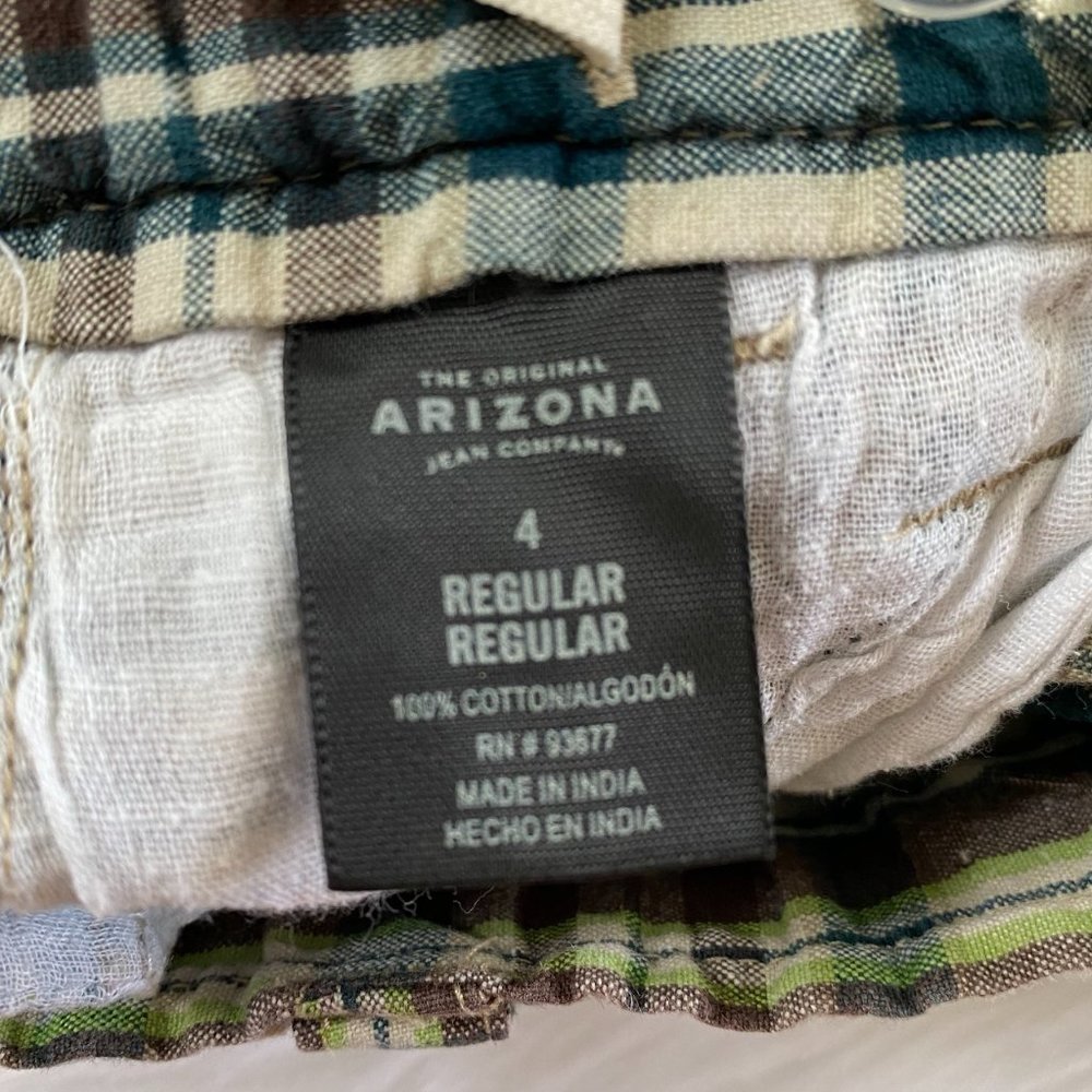 Arizona Cherokee Boys Green Summer Shorts Bundle 4 - Picture 7 of 7